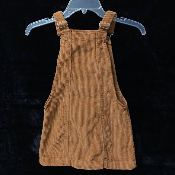 Hippie girl Brown Overall  Dress Sz 7 - Picture 6 of 6